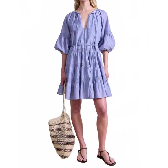 NEW APIECE APART cefalu mini dress in english manor